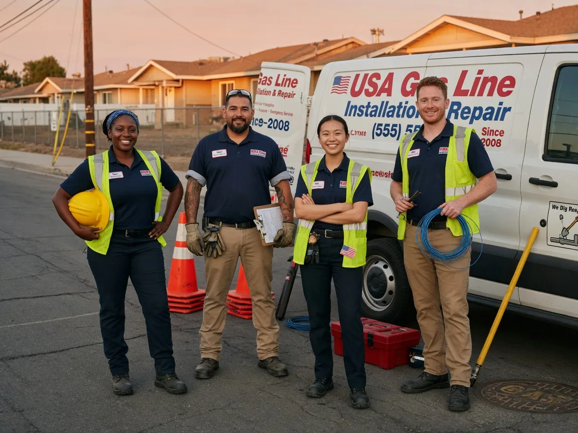 Gas Line Installation company in Mooreland, IN